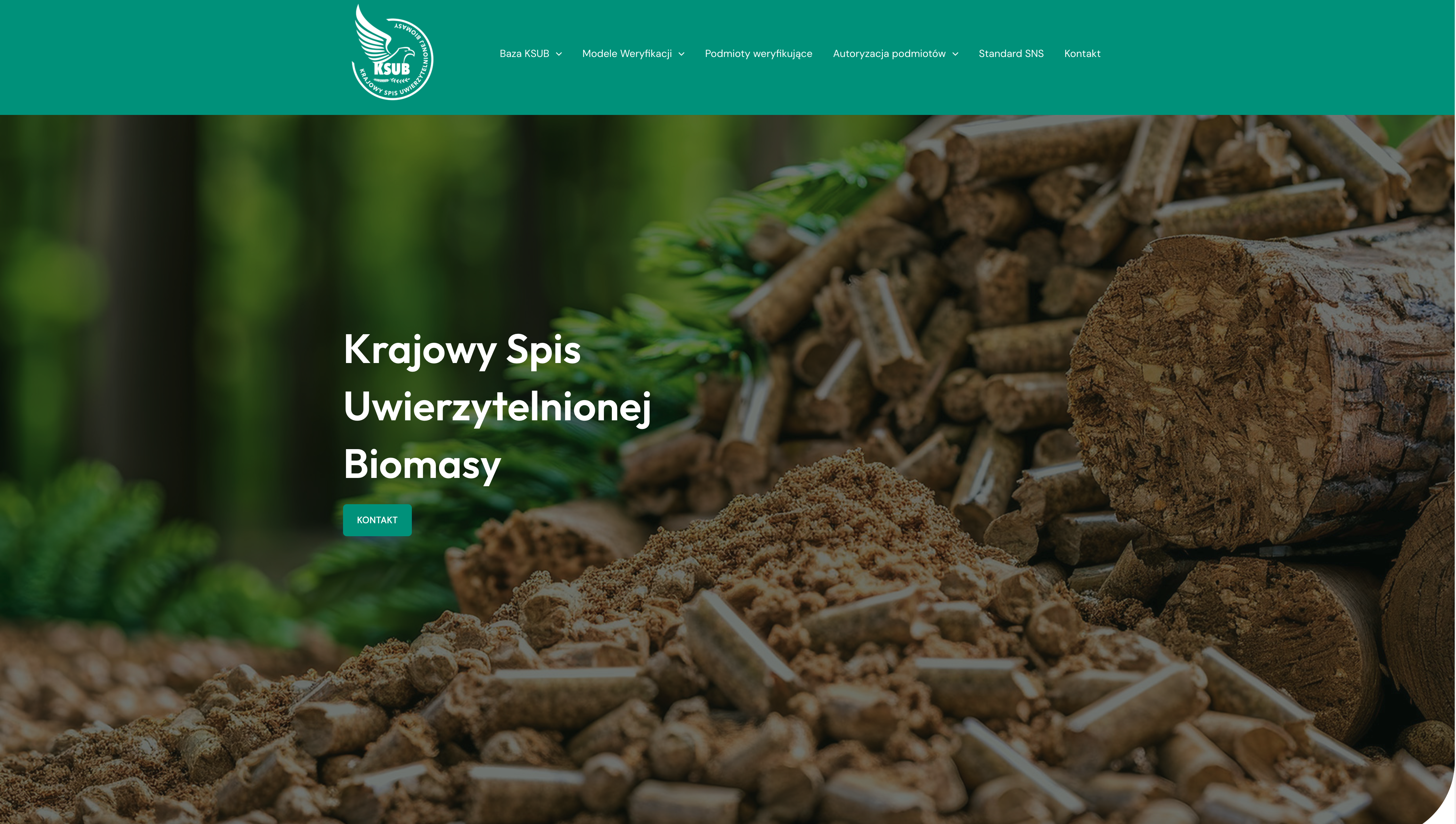 Projekt strony internetowej dla KSUB